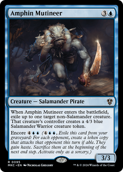 Amphin Mutineer (95) [Murders at Karlov Manor Commander] - Deck Out Gaming