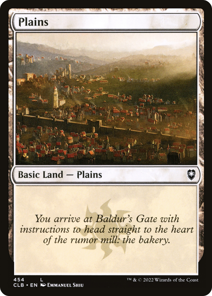 Plains (454) (454) [Commander Legends: Battle for Baldur's Gate] foil - Deck Out Gaming
