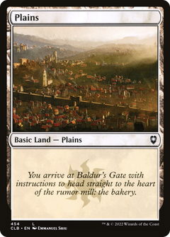 Plains (454) (454) [Commander Legends: Battle for Baldur's Gate] foil - Deck Out Gaming