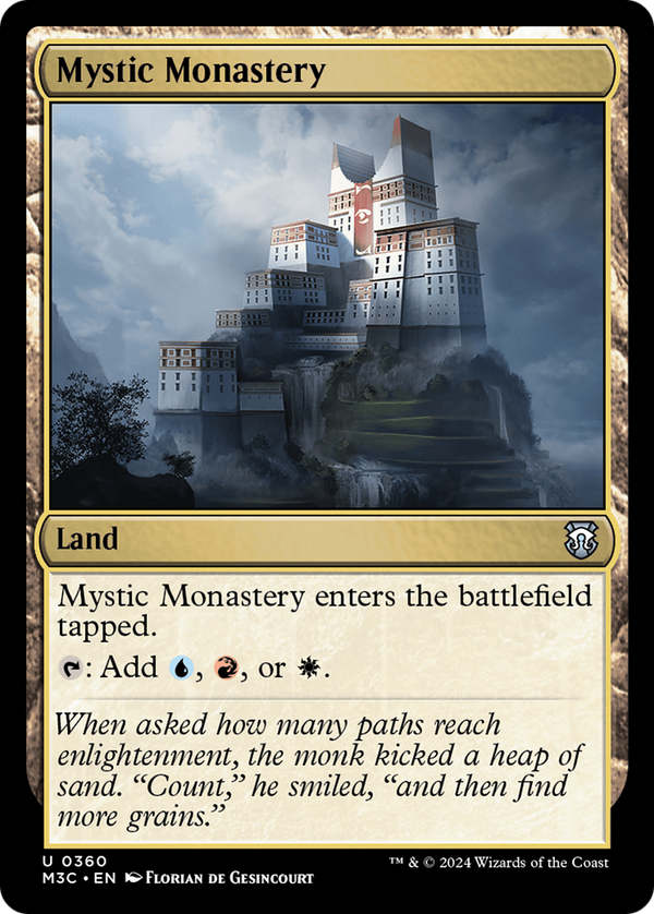 Mystic Monastery (360) [Modern Horizons 3 Commander] - Deck Out Gaming