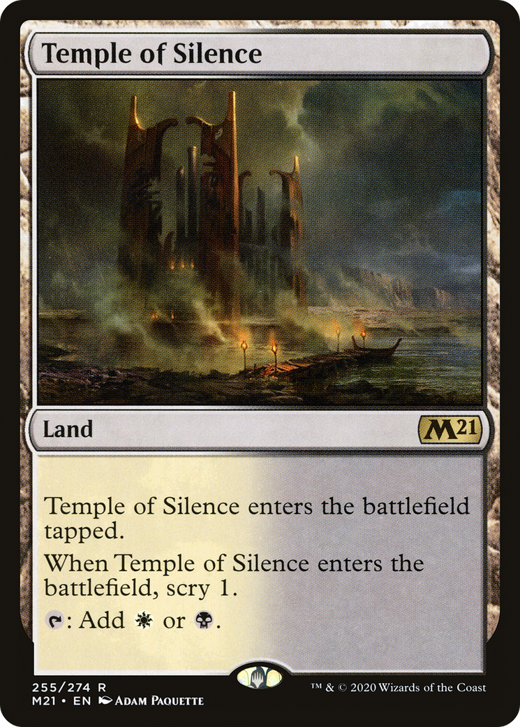 Temple of Silence (255) [Core Set 2021] - Deck Out Gaming