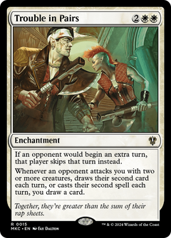 Trouble in Pairs (15) [Murders at Karlov Manor Commander] - Deck Out Gaming
