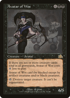Avatar of Woe (56) [Prophecy] foil - Deck Out Gaming