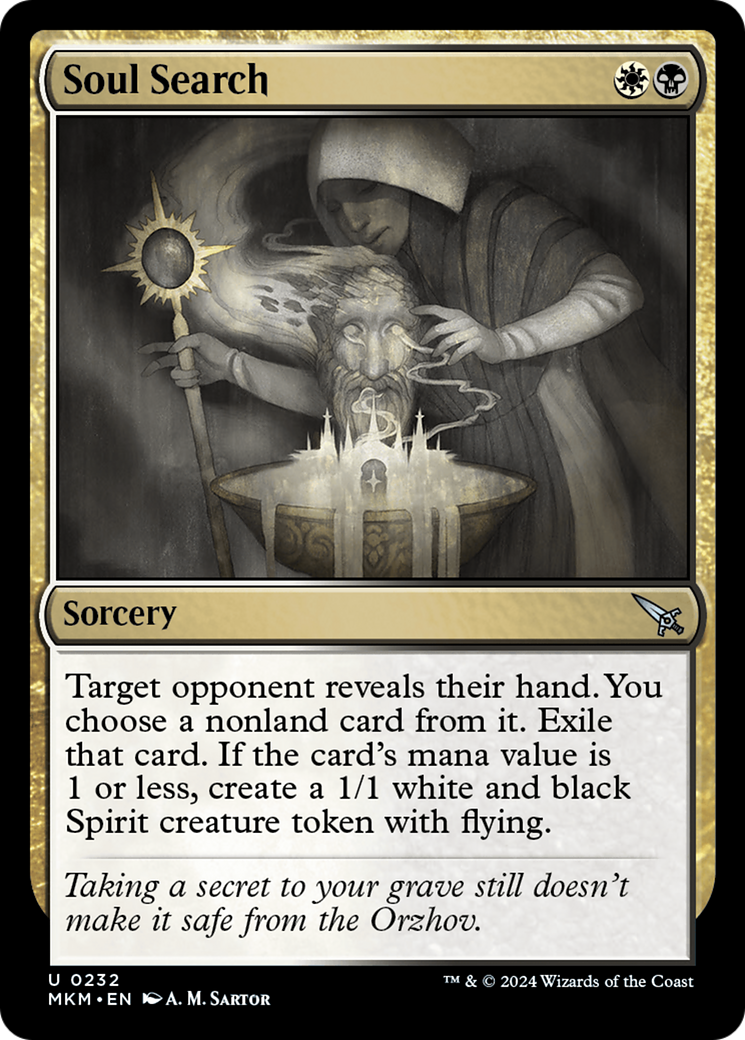 Soul Search (232) [Murders at Karlov Manor] foil - Deck Out Gaming