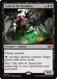 Lord of the Forsaken (186) [Commander: Tarkir: Dragonstorm] - Deck Out Gaming