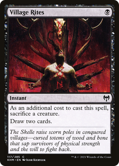 Village Rites (117) [Kaldheim] foil - Deck Out Gaming