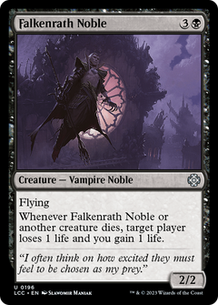 Falkenrath Noble (196) [The Lost Caverns of Ixalan Commander] - Deck Out Gaming