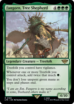 Fangorn, Tree Shepherd (166) [The Lord of the Rings: Tales of Middle-earth] foil - Deck Out Gaming