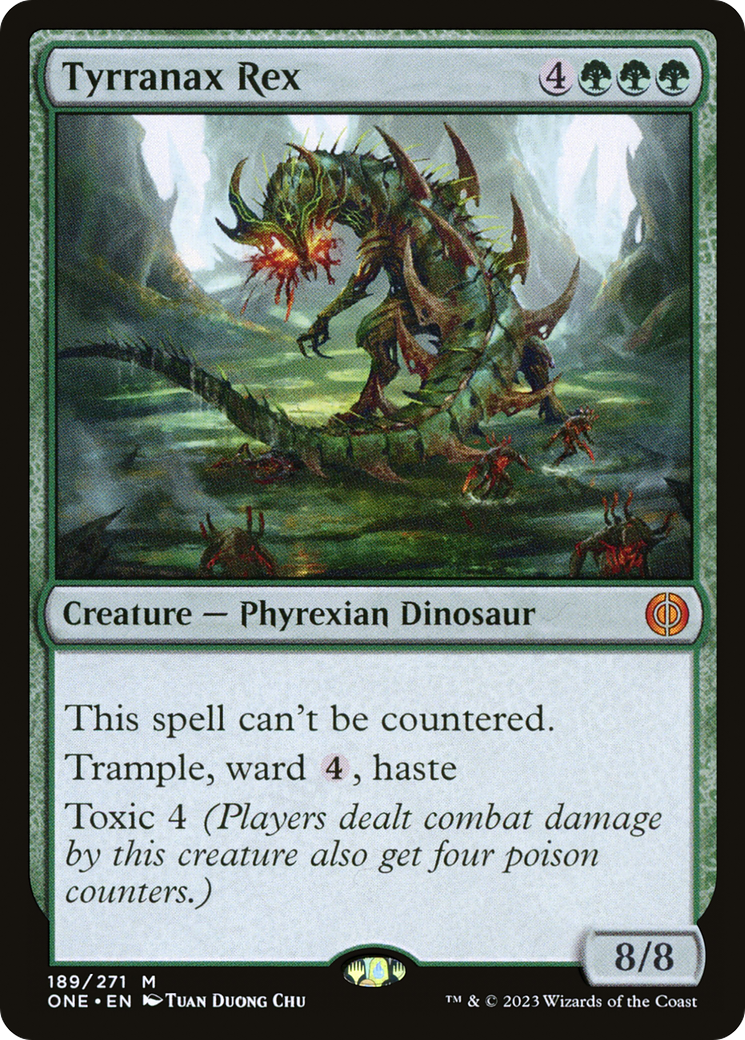 Tyrranax Rex (189) [Phyrexia: All Will Be One] foil - Deck Out Gaming