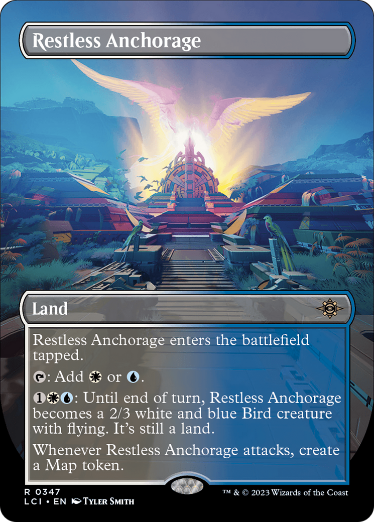 Restless Anchorage (Borderless) (347) [The Lost Caverns of Ixalan] - Deck Out Gaming