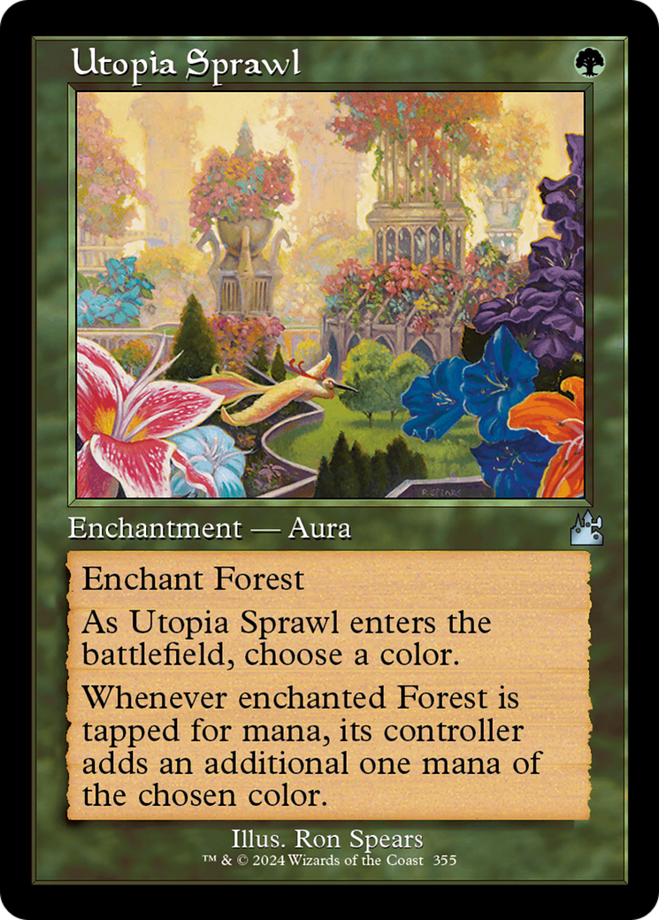 Utopia Sprawl (Retro Frame) (355) [Ravnica Remastered] - Deck Out Gaming