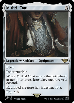 Mithril Coat (245) [The Lord of the Rings: Tales of Middle-earth] foil - Deck Out Gaming