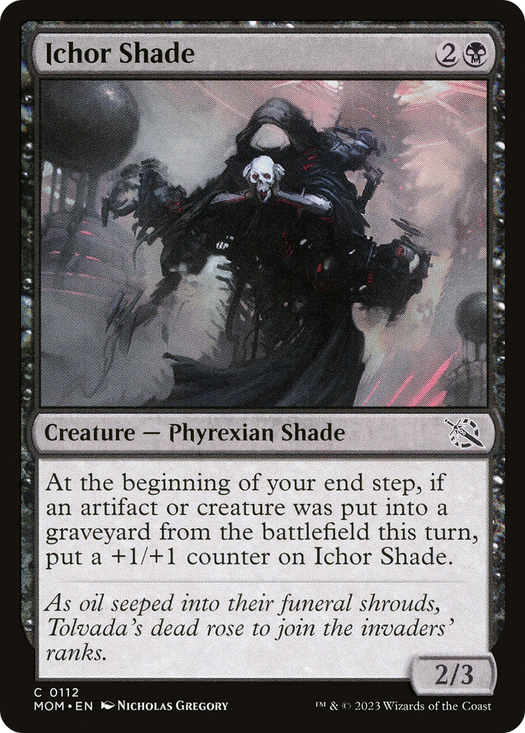 Ichor Shade (112) [March of the Machine] foil - Deck Out Gaming