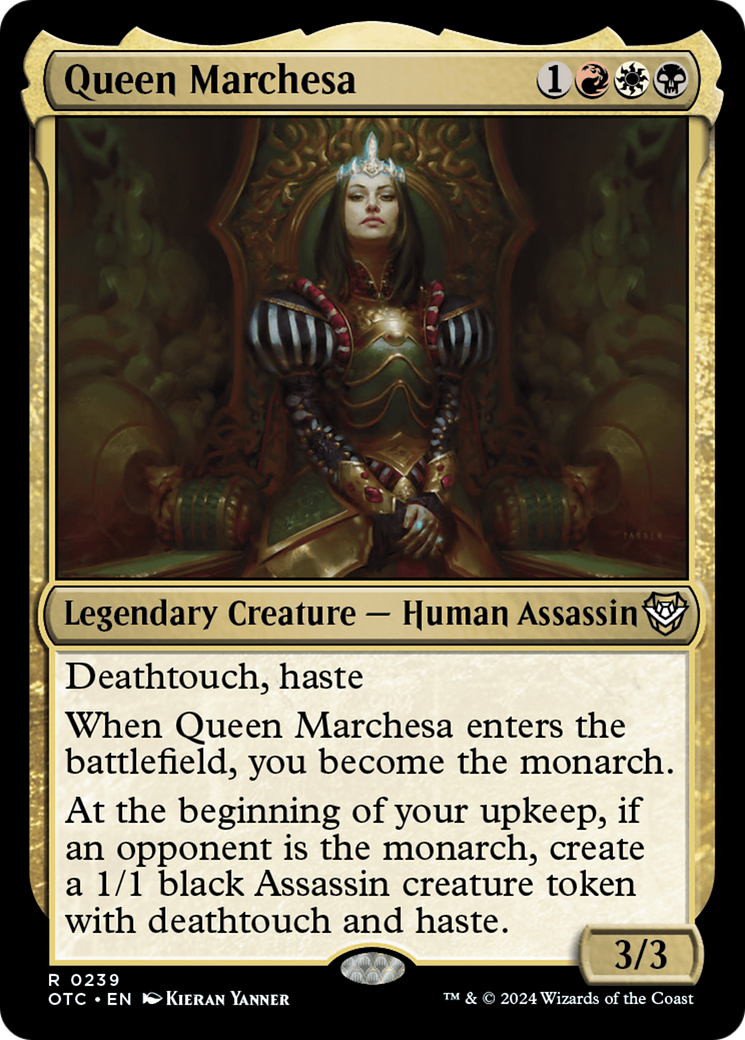 Queen Marchesa (239) [Outlaws of Thunder Junction Commander] - Deck Out Gaming