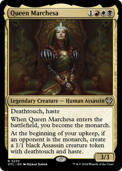Queen Marchesa (239) [Outlaws of Thunder Junction Commander] - Deck Out Gaming