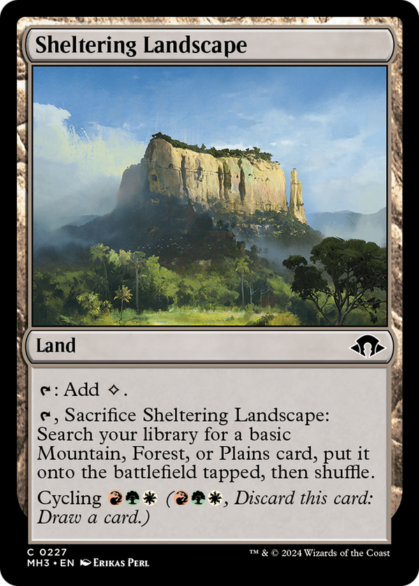 Sheltering Landscape (227) [Modern Horizons 3] - Deck Out Gaming