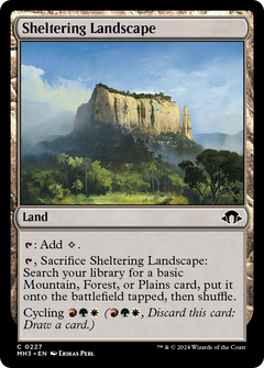 Sheltering Landscape (227) [Modern Horizons 3] foil - Deck Out Gaming