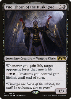 Vito, Thorn of the Dusk Rose (127) [Core Set 2021] - Deck Out Gaming