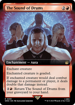 The Sound of Drums (Extended Art) (391) [Doctor Who] foil - Deck Out Gaming