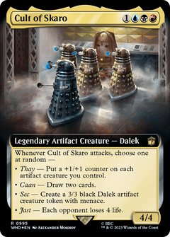 Cult of Skaro (Extended Art) (Surge Foil) (995) [Doctor Who] foil - Deck Out Gaming