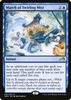 March of Swirling Mist (61) [Kamigawa: Neon Dynasty] foil - Deck Out Gaming