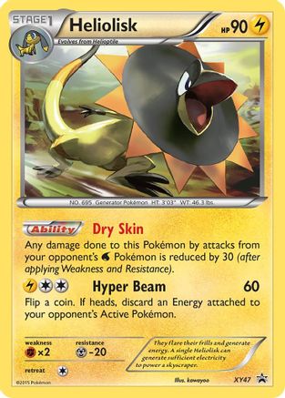 Heliolisk - XY47 (XY47) [XY Promos] Holofoil - Deck Out Gaming