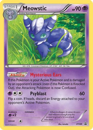 Meowstic - XY48 (XY48) [XY Promos] Holofoil - Deck Out Gaming