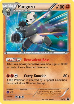 Pangoro - XY50 (XY50) [XY Promos] Holofoil - Deck Out Gaming
