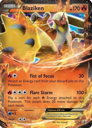 Blaziken EX - XY54 (XY54) [XY Promos] Holofoil - Deck Out Gaming