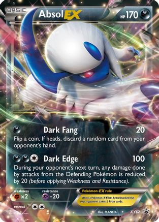Absol EX - XY62 (XY62) [XY Promos] Holofoil - Deck Out Gaming