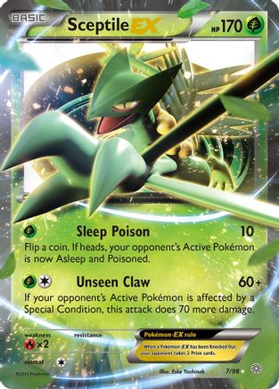 Sceptile EX (7) [XY - Ancient Origins] Holofoil - Deck Out Gaming