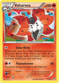 Volcarona (17) (17) [XY - Ancient Origins] Reverse Holofoil - Deck Out Gaming