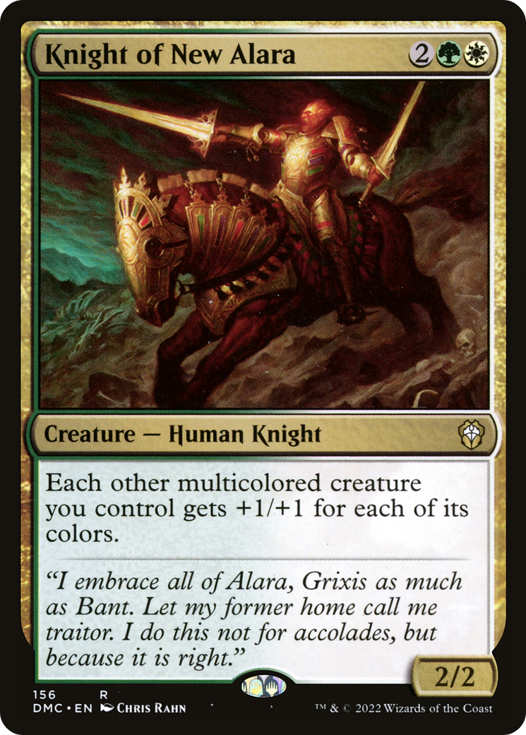 Knight of New Alara (156) [Commander: Dominaria United] - Deck Out Gaming