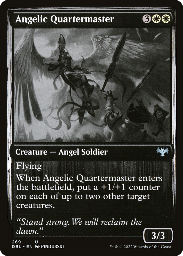 Angelic Quartermaster (269) [Innistrad: Double Feature] foil - Deck Out Gaming