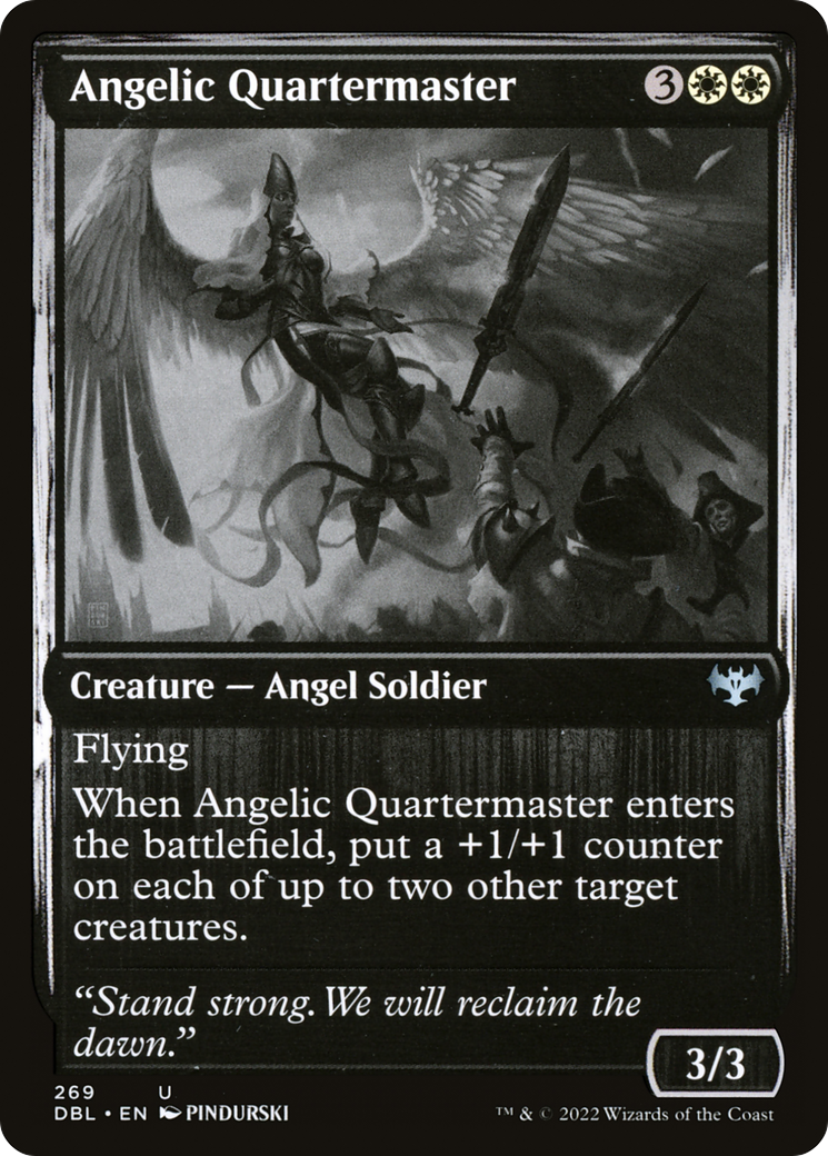 Angelic Quartermaster (269) [Innistrad: Double Feature] foil - Deck Out Gaming