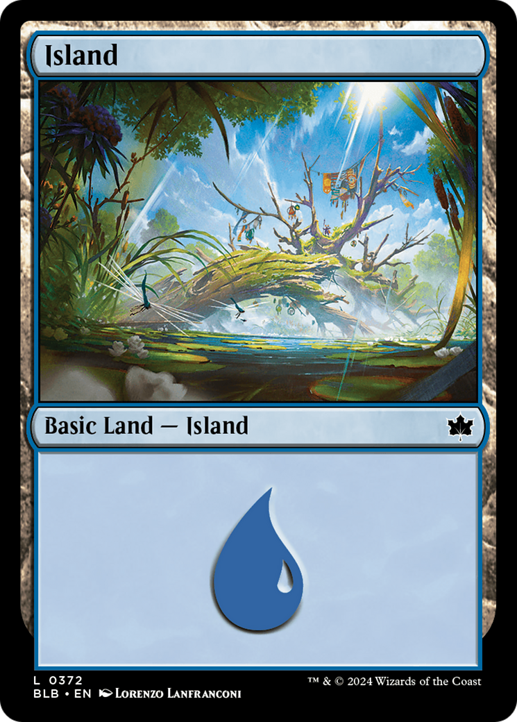 Island (0372) (372) [Bloomburrow] - Deck Out Gaming