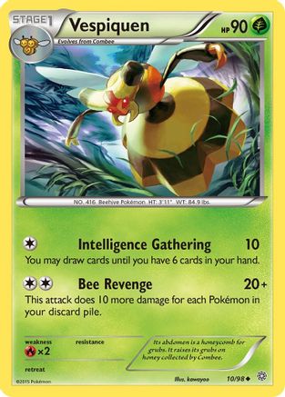 Vespiquen (10) (10) [XY - Ancient Origins] Reverse Holofoil - Deck Out Gaming