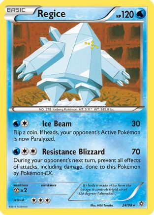 Regice (24) [XY - Ancient Origins] Reverse Holofoil - Deck Out Gaming