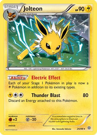 Jolteon (26) [XY - Ancient Origins] Holofoil - Deck Out Gaming