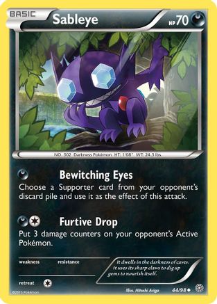 Sableye (44) [XY - Ancient Origins] Reverse Holofoil - Deck Out Gaming