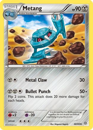 Metang (48) [XY - Ancient Origins] Reverse Holofoil - Deck Out Gaming