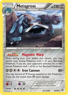 Metagross (49) (49) [XY - Ancient Origins] Reverse Holofoil - Deck Out Gaming