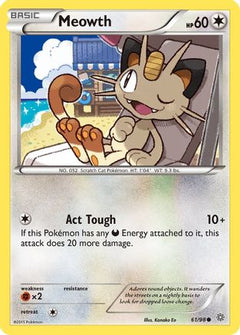 Meowth (61) [XY - Ancient Origins] Reverse Holofoil - Deck Out Gaming