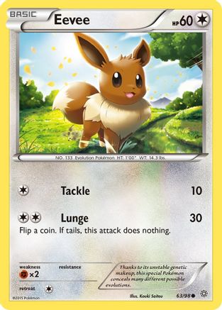 Eevee (63) [XY - Ancient Origins] - Deck Out Gaming