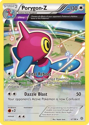 Porygon-Z (67) (67) [XY - Ancient Origins] Reverse Holofoil - Deck Out Gaming