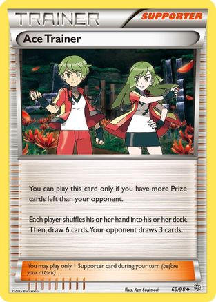 Ace Trainer (69) [XY - Ancient Origins] Reverse Holofoil - Deck Out Gaming