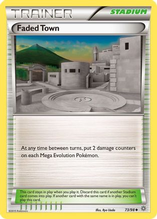 Faded Town (73) [XY - Ancient Origins] Reverse Holofoil - Deck Out Gaming