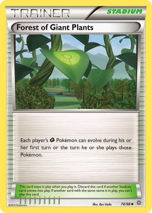 Forest of Giant Plants (74) [XY - Ancient Origins] Reverse Holofoil - Deck Out Gaming