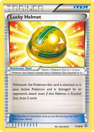 Lucky Helmet (77) [XY - Ancient Origins] Reverse Holofoil - Deck Out Gaming