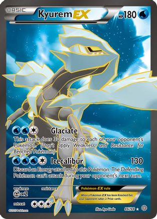 Kyurem EX (86 Full Art) (86) [XY - Ancient Origins] Holofoil - Deck Out Gaming